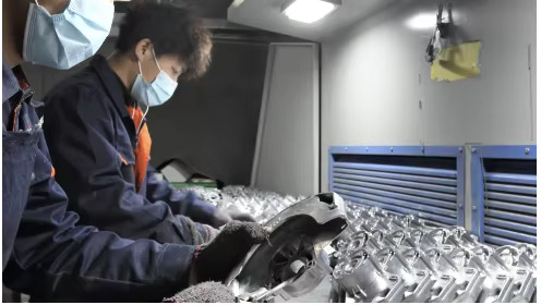 Aluminum Casting Engine Cylinder Block